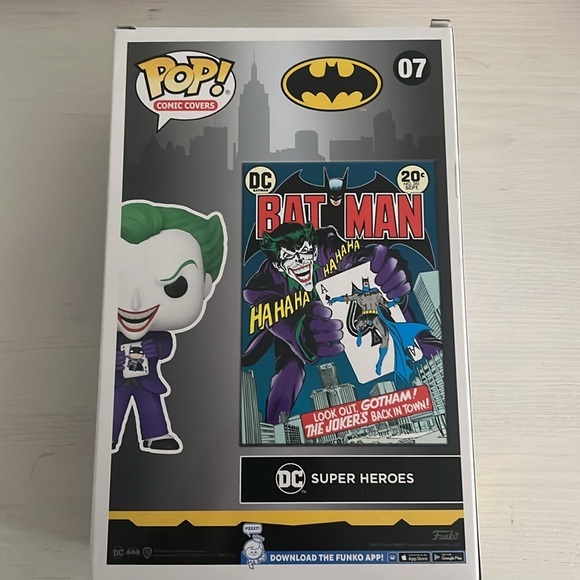 Funko Batman Comic Book Display Case & The Joker Pop - Picture 4 of 8